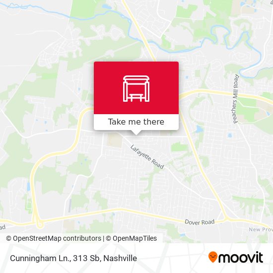 Cunningham Ln., 313 Sb map