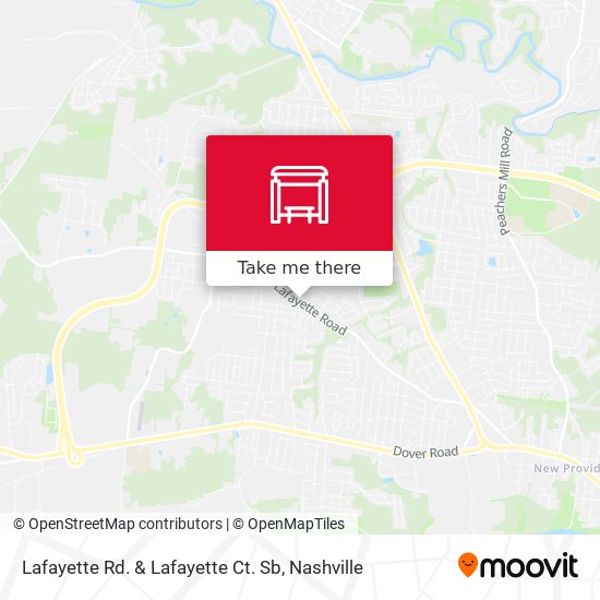 Lafayette Rd. & Lafayette Ct. Sb map