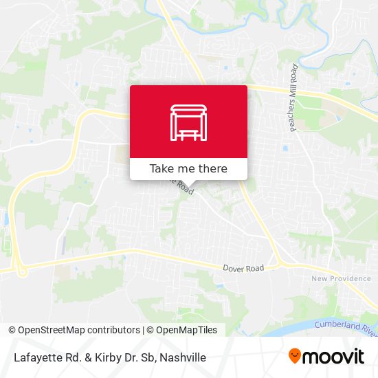 Lafayette Rd. & Kirby Dr. Sb map