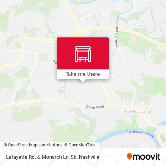 Lafayette Rd. & Monarch Ln, Sb map