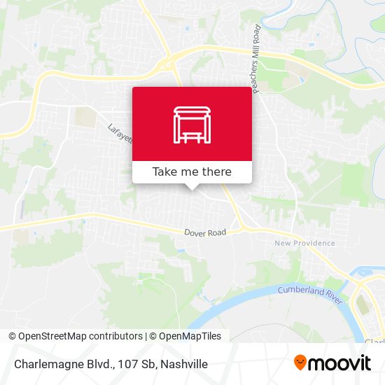 Charlemagne Blvd., 107 Sb map