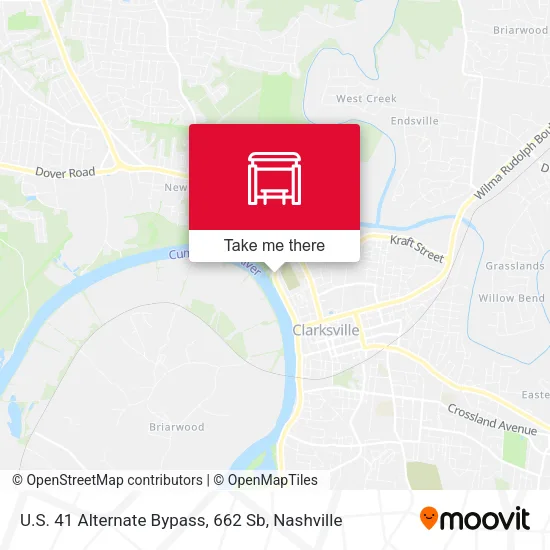 Mapa de U.S. 41 Alternate Bypass, 662 Sb