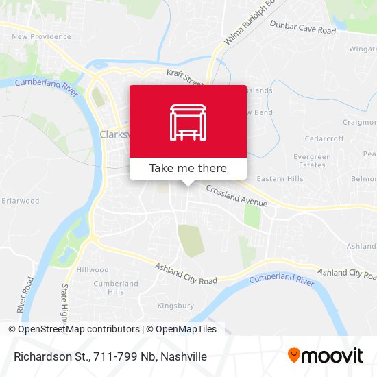 Mapa de Richardson St., 711-799 Nb