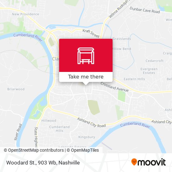 Woodard St., 903 Wb map