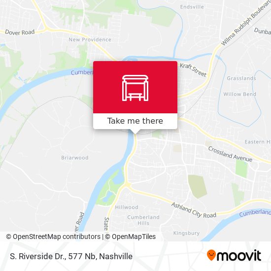 S. Riverside Dr., 577 Nb map