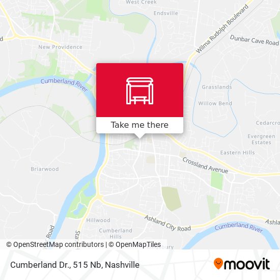 Cumberland Dr., 515 Nb map