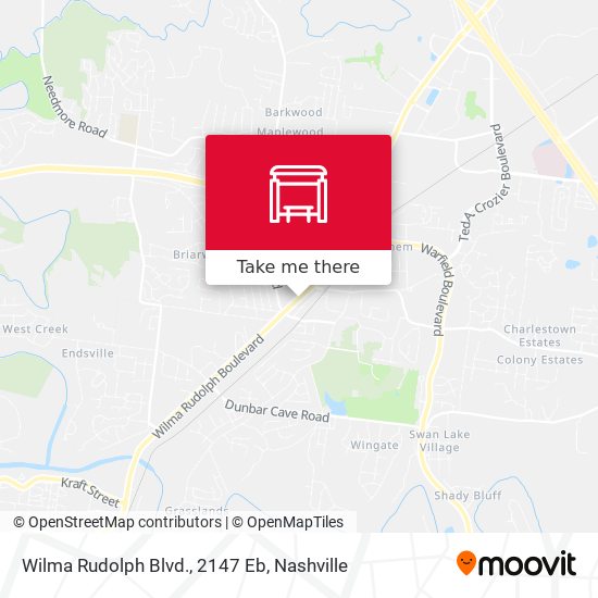 Mapa de Wilma Rudolph Blvd., 2147 Eb