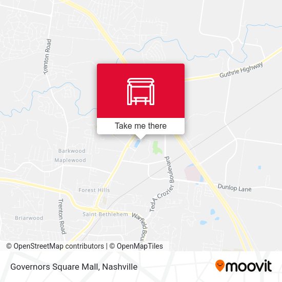 Governors Square Mall map