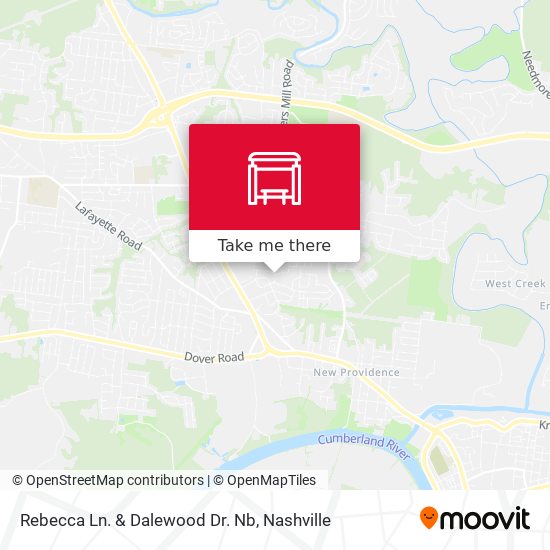 Mapa de Rebecca Ln. & Dalewood Dr. Nb