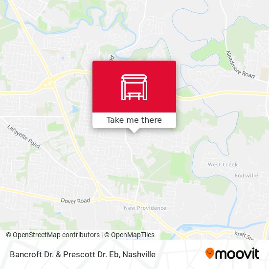 Mapa de Bancroft Dr. & Prescott Dr. Eb