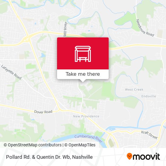 Mapa de Pollard Rd. & Quentin Dr. Wb