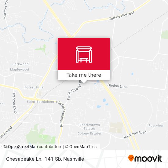 Mapa de Chesapeake Ln., 141 Sb