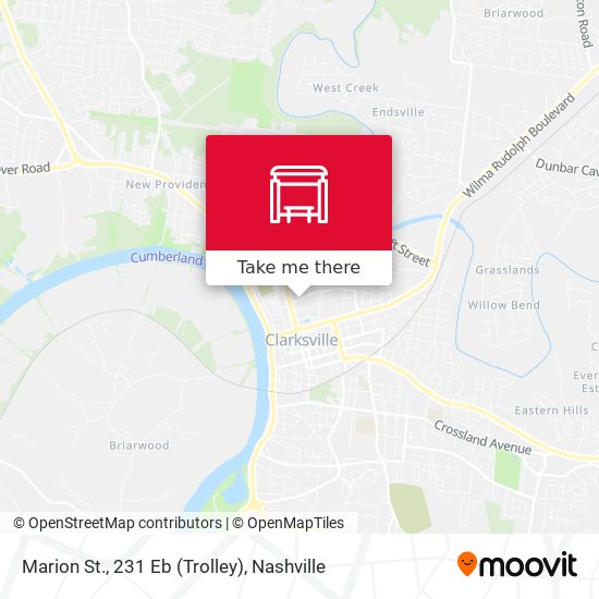 Marion St., 231 Eb (Trolley) map