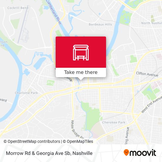 Mapa de Morrow Rd & Georgia Ave Sb