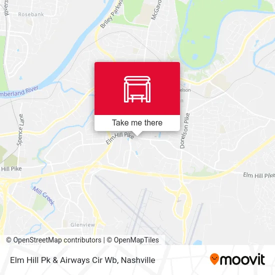 Mapa de Elm Hill Pk & Airways Cir Wb
