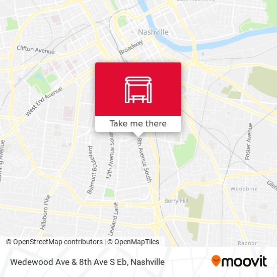 Mapa de Wedewood Ave & 8th Ave S Eb