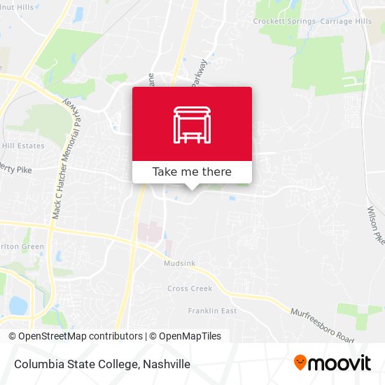 Columbia State College map