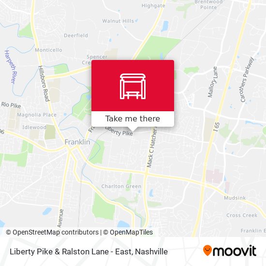 Mapa de Liberty Pike & Ralston Lane - East