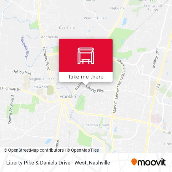 Mapa de Liberty Pike & Daniels Drive - West