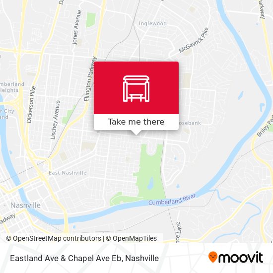 Eastland Ave & Chapel Ave Eb map