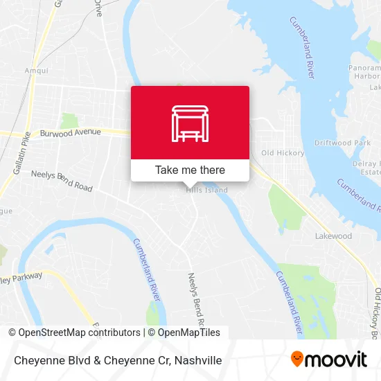Mapa de Cheyenne Blvd & Cheyenne Cr