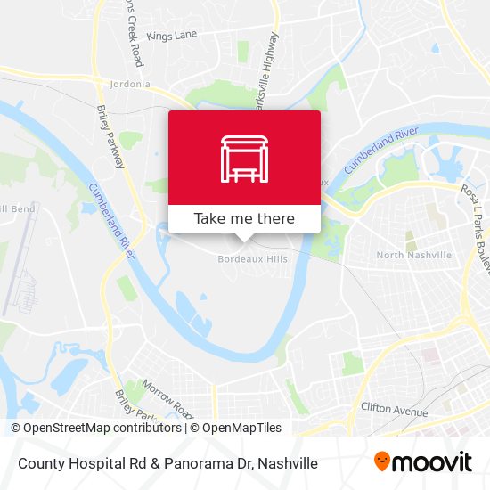 County Hospital Rd & Panorama Dr map