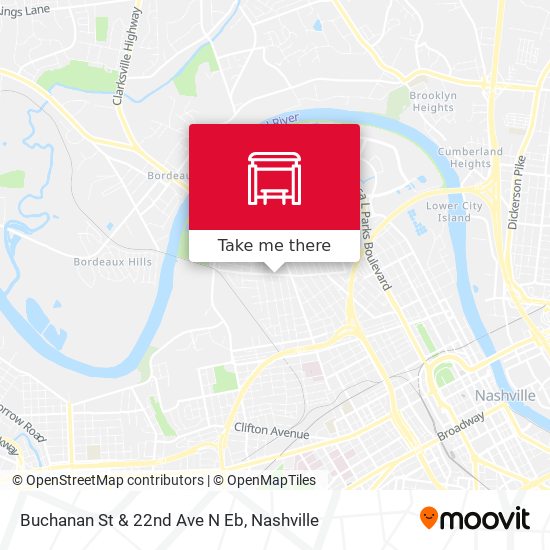 Buchanan St & 22nd Ave N Eb map