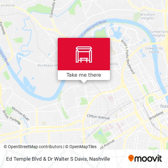 Ed Temple Blvd & Dr Walter S Davis map