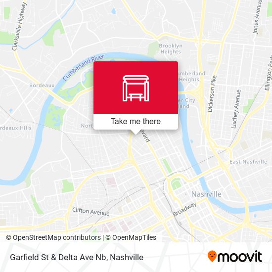 Mapa de Garfield St & Delta Ave  Nb