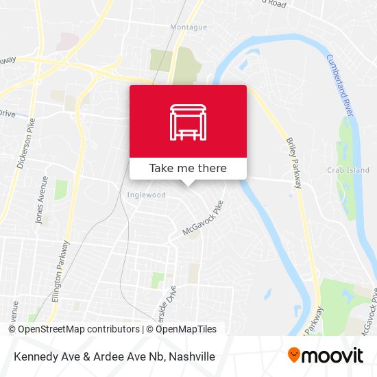 Kennedy Ave & Ardee Ave Nb map