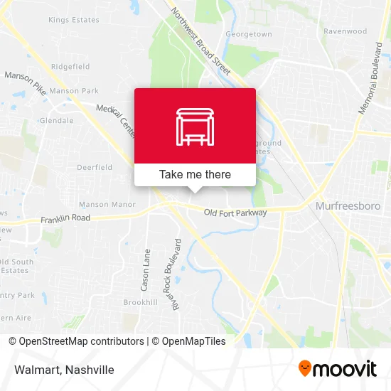 Walmart map