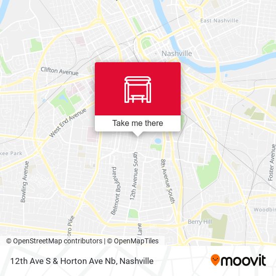 Mapa de 12th Ave S & Horton Ave Nb