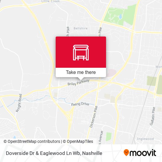 Mapa de Doverside Dr & Eaglewood Ln Wb