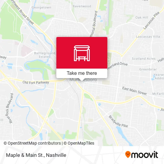 Mapa de Maple & Main St.