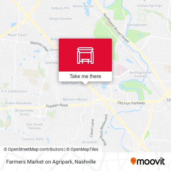 Mapa de Farmers Market on Agripark