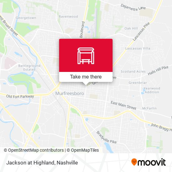 Jackson at Highland map