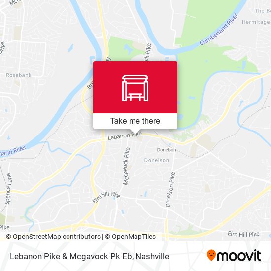 Mapa de Lebanon Pike & Mcgavock Pk Eb
