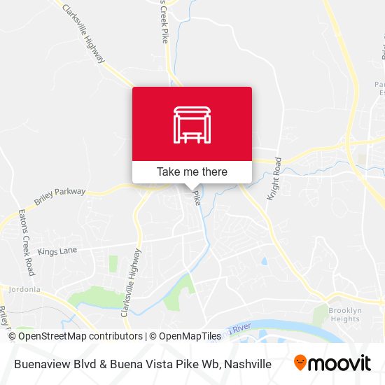 Buenaview Blvd & Buena Vista Pike Wb map