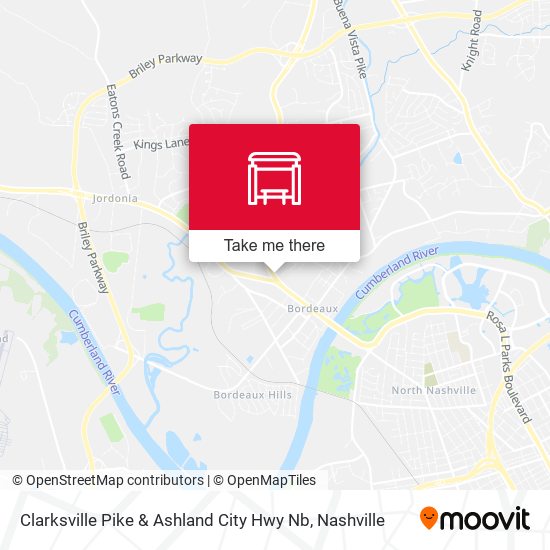 Mapa de Clarksville Pike & Ashland City Hwy Nb