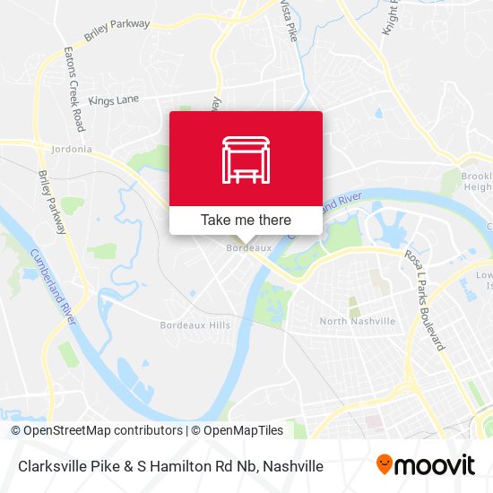 Mapa de Clarksville Pike & S Hamilton Rd Nb