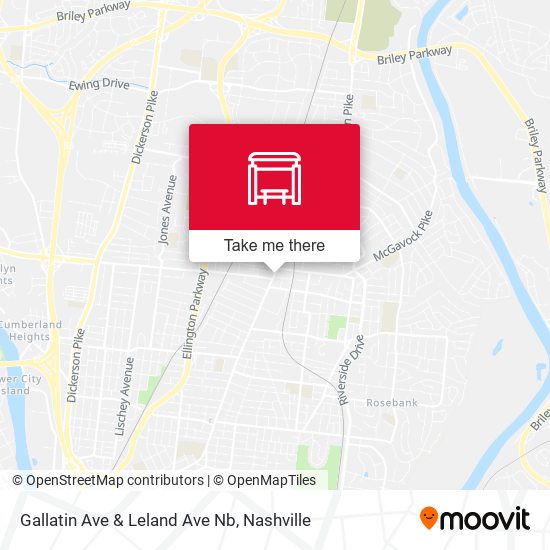 Mapa de Gallatin Ave & Leland Ave Nb