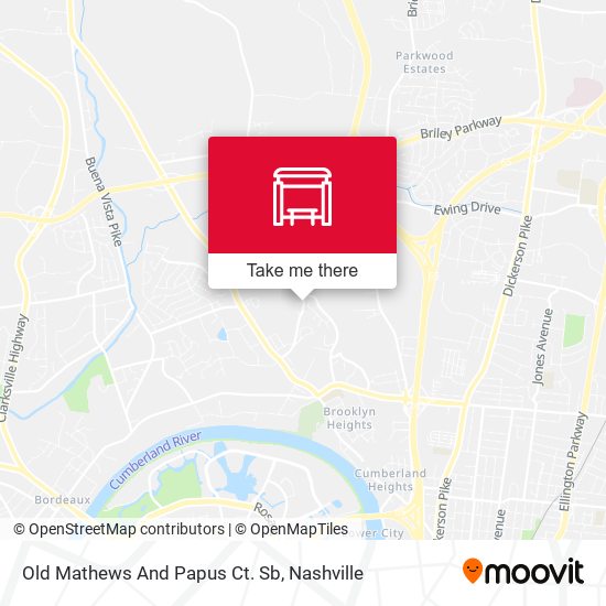 Old Mathews And Papus Ct. Sb map