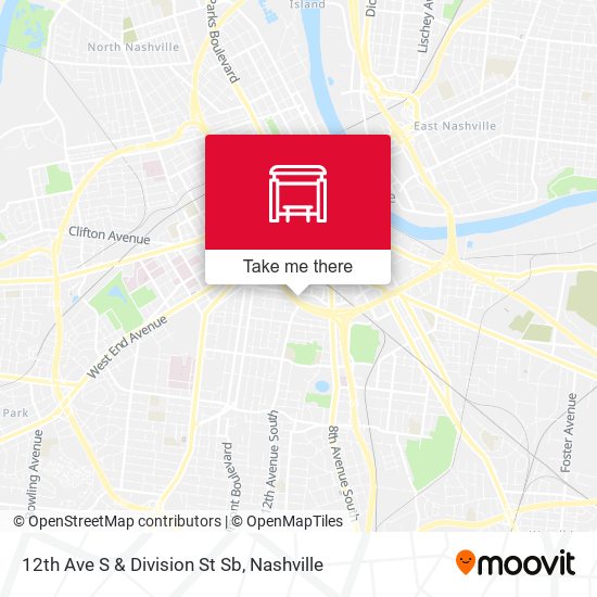Mapa de 12th Ave S & Division St Sb