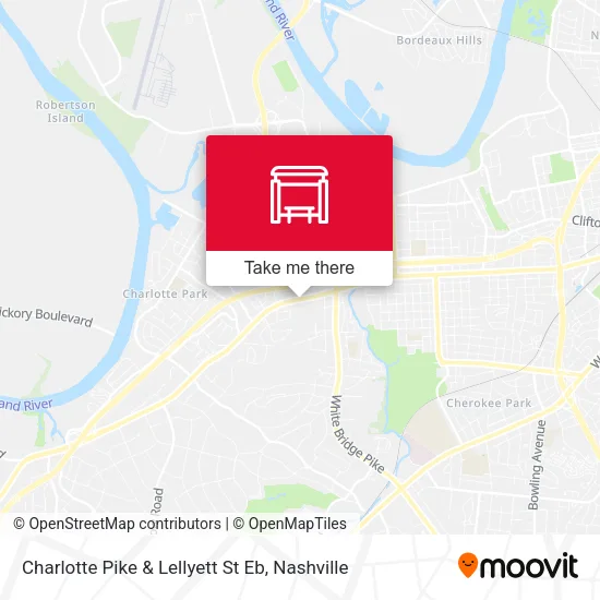 Mapa de Charlotte Pike & Lellyett St Eb