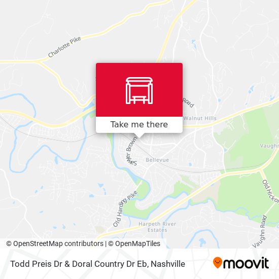 Todd Preis Dr & Doral Country Dr  Eb map