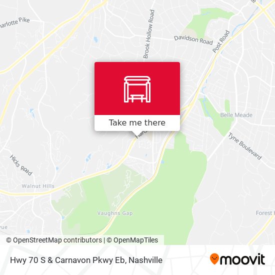 Hwy 70 S & Carnavon Pkwy Eb map
