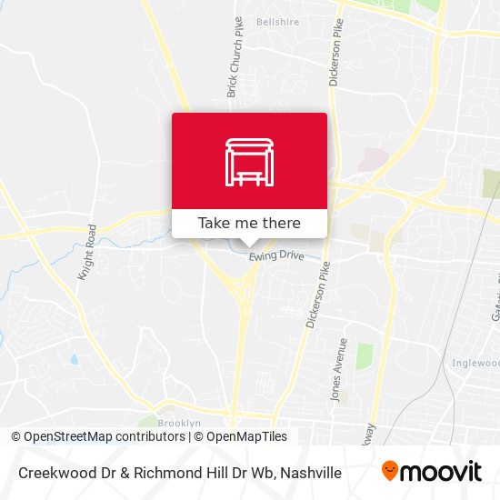 Mapa de Creekwood Dr & Richmond Hill Dr Wb