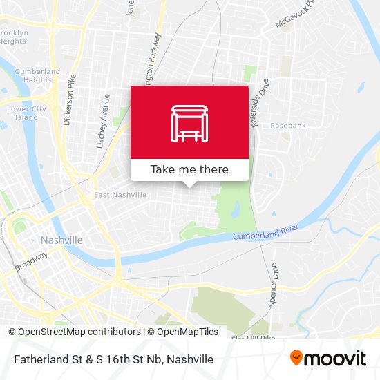 Mapa de Fatherland St & S 16th St Nb