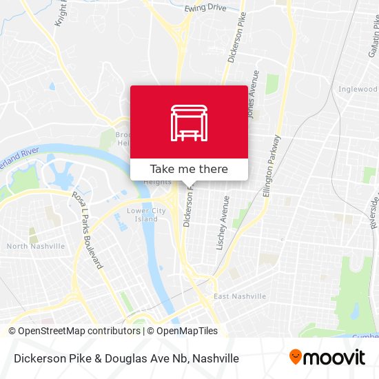Mapa de Dickerson Pike & Douglas Ave Nb