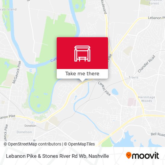 Mapa de Lebanon Pike & Stones River Rd Wb